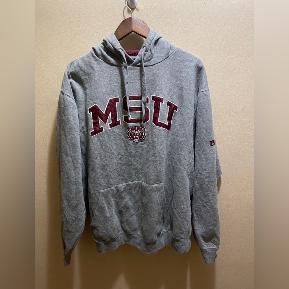 Old Varsity Brand Missouri State Bears hoodie…22x26….no size tag